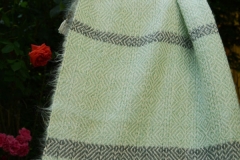 Kniedecke aus Mohair/ Wolle