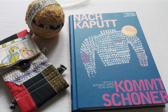 das buchcover und deko